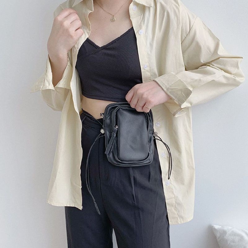 Túi Xách Da PU Đeo Chéo Thời Trang Dành Cho Nữ