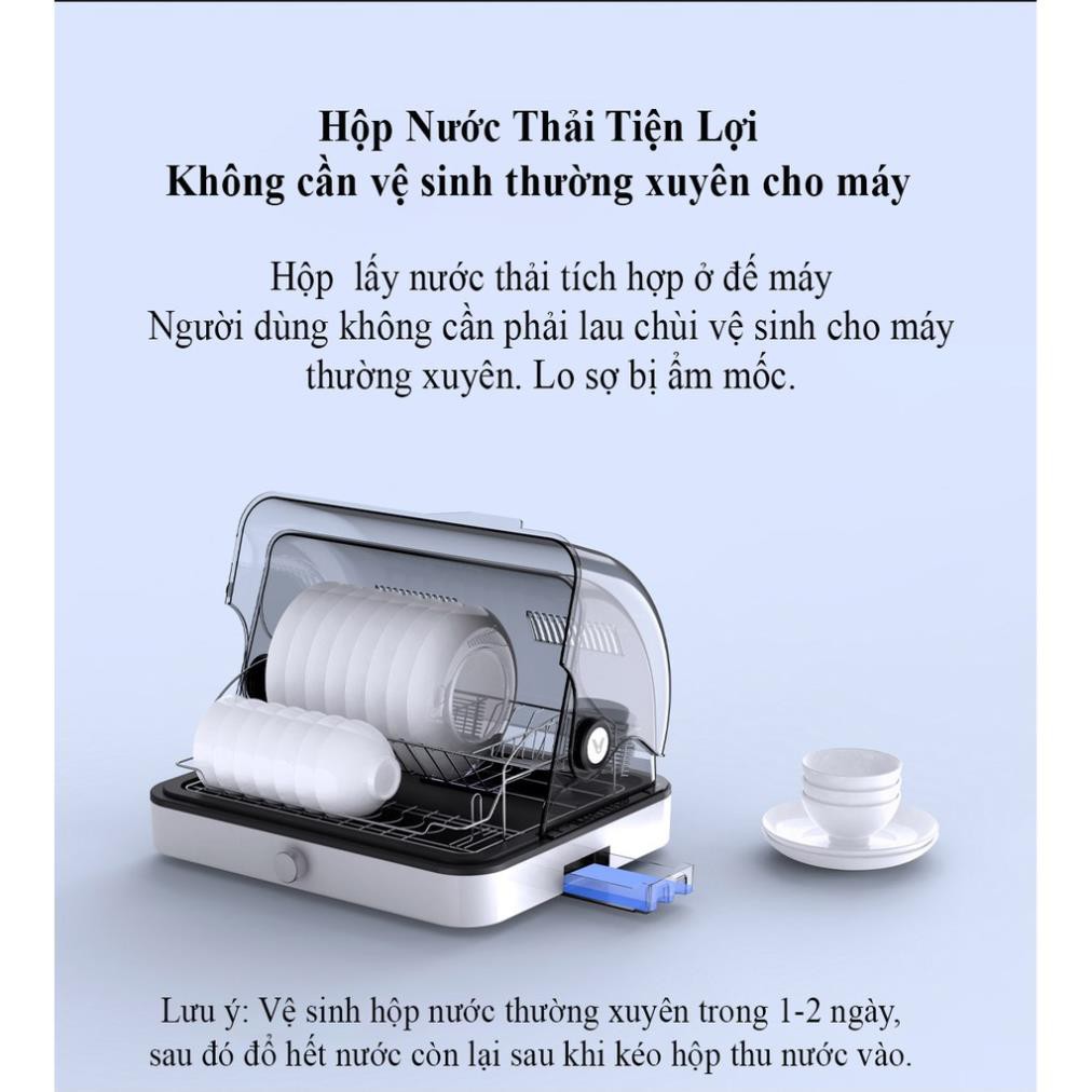 Máy sấy khử trùng UV Viomi ZTP55A-1 [CMART GIA DỤNG TIỆN ÍCH]