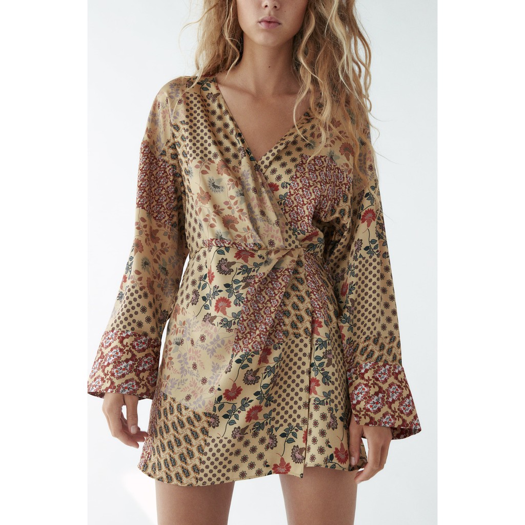 Jumpsuit họa tiết ZARA AUTH