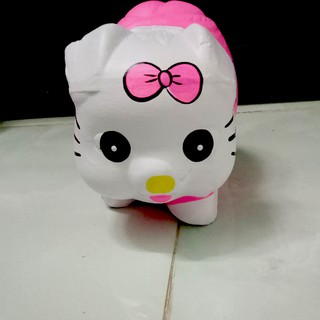 [Hello Kitty_Bigsize]-Heo đất 3D HandMade