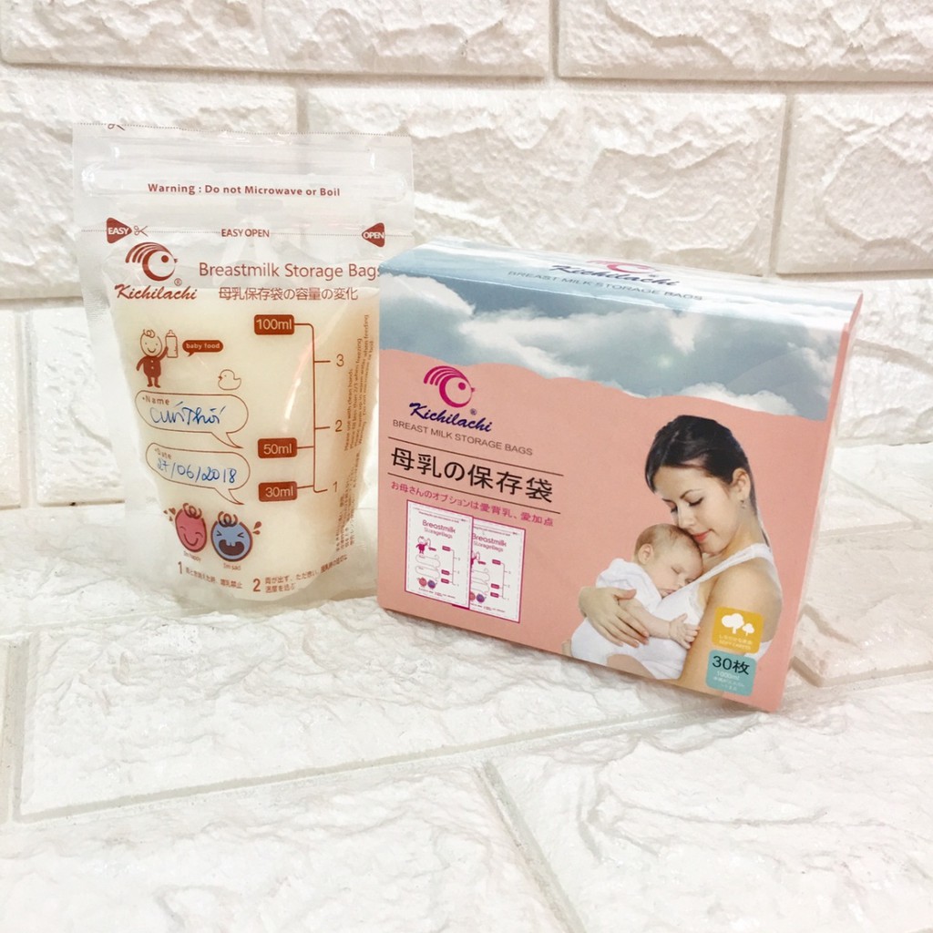 Combo dùng thử 25 túi trữ sữa dung tích từ 100 - 200ml