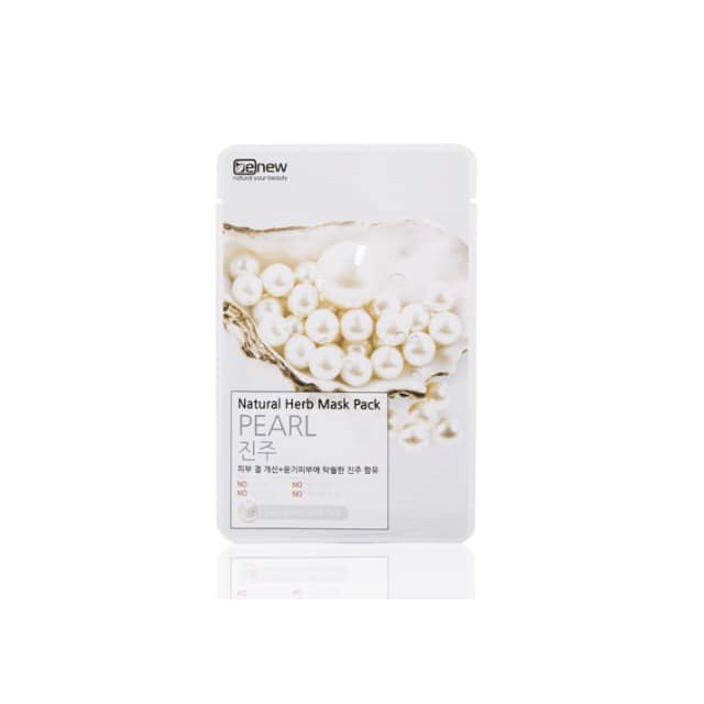 Mặt nạ Benew ngọc trai NATURAL HERB MASK PACK - PEARL (chính hãng)