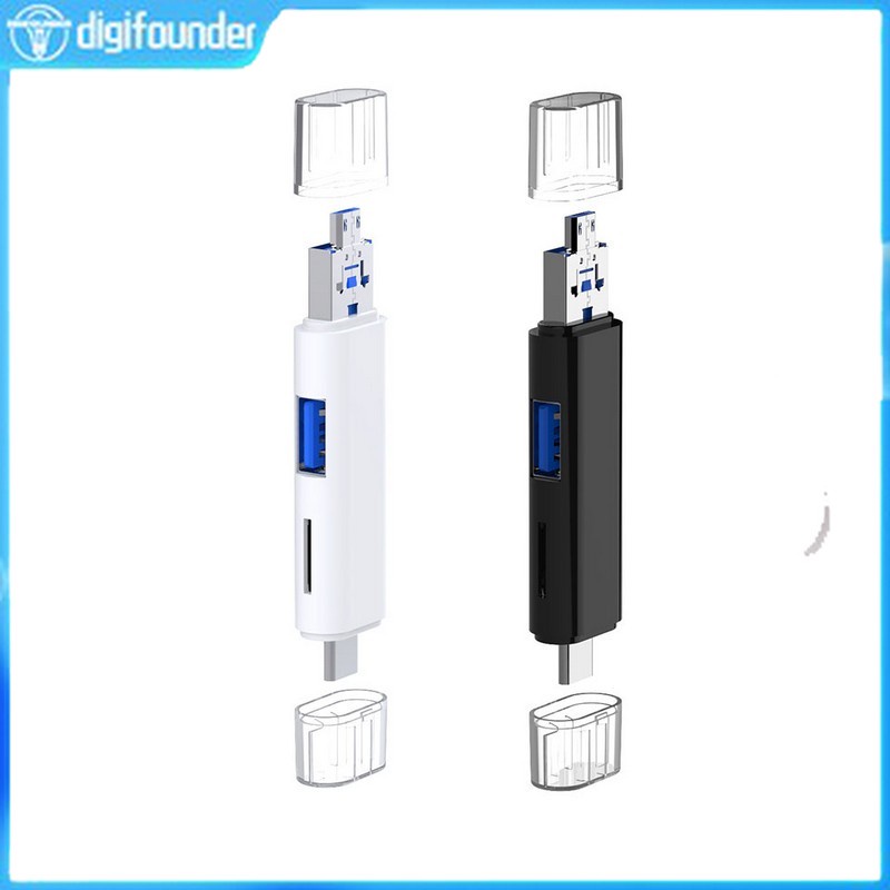 Đầu Đọc Thẻ Nhớ Usb 3.0 5 Trong 1 Chất Lượng Cao