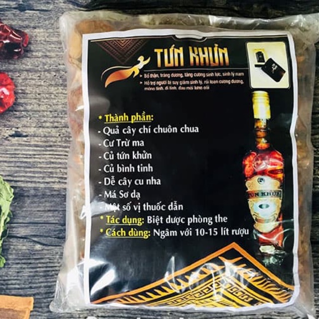 Tứn Khửn 7 Vị đặc biệt- Đồ ngâm rượu