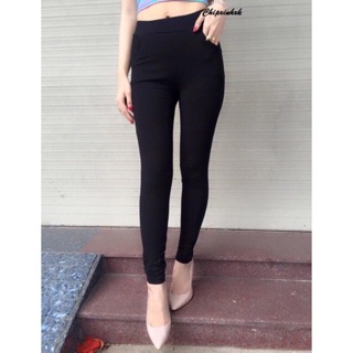 Quần legging đen trơn loại đẹp
