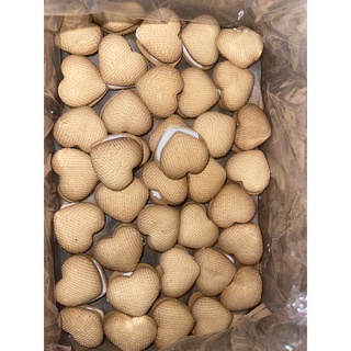 BÁNH QUY TIM NHÂN KEM SIÊU NGON TUỔI THƠ