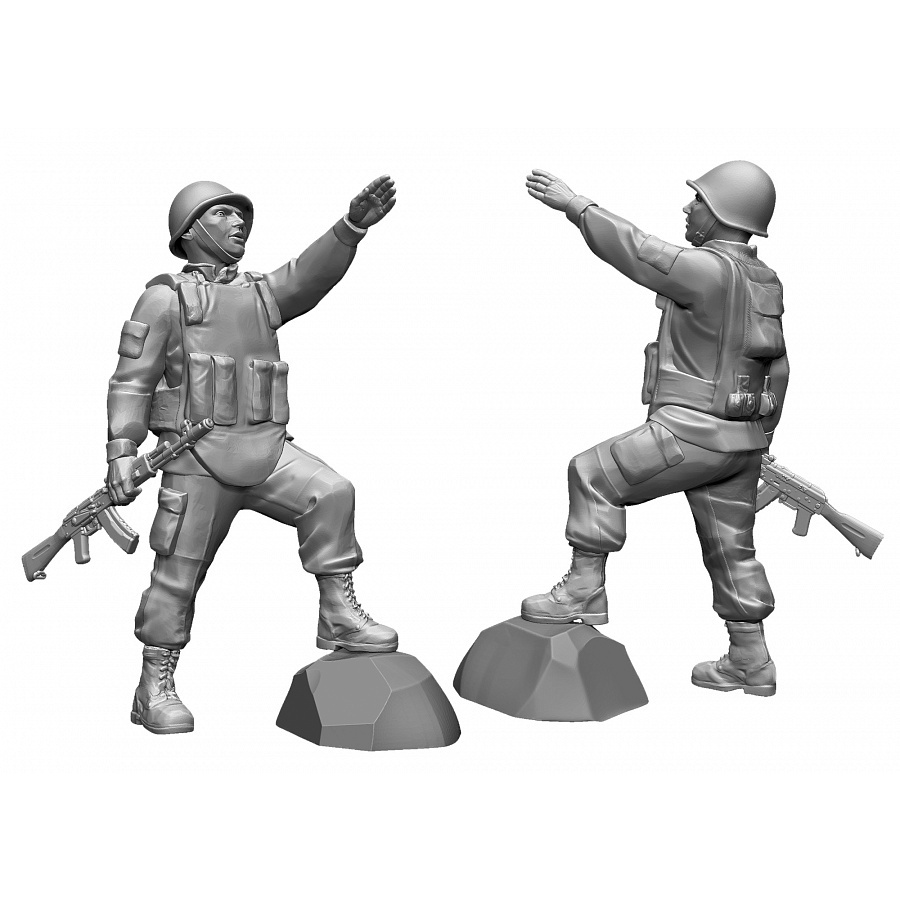 Mô hình quân sự Lính Liên Xô với SAM SA-18 1/72 Zvezda