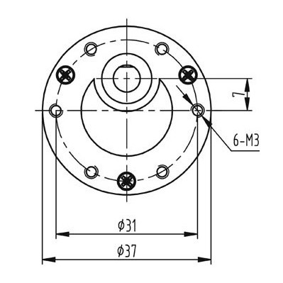 Giá đỡ động cơ GA37, GB37