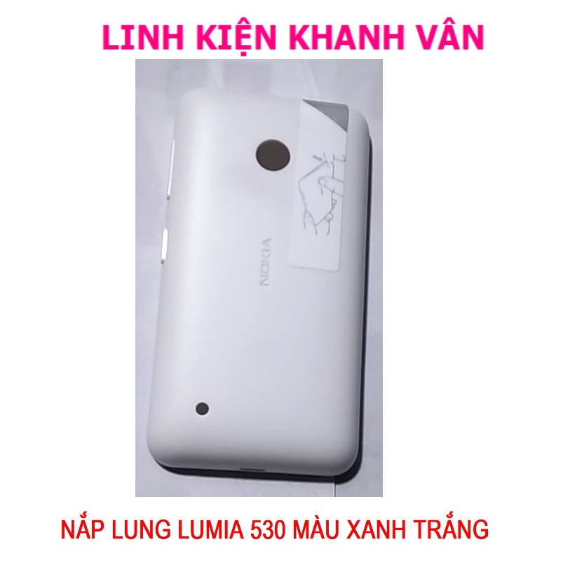 NẮP LƯNG LUMIA 530 MÀU TRẮNG