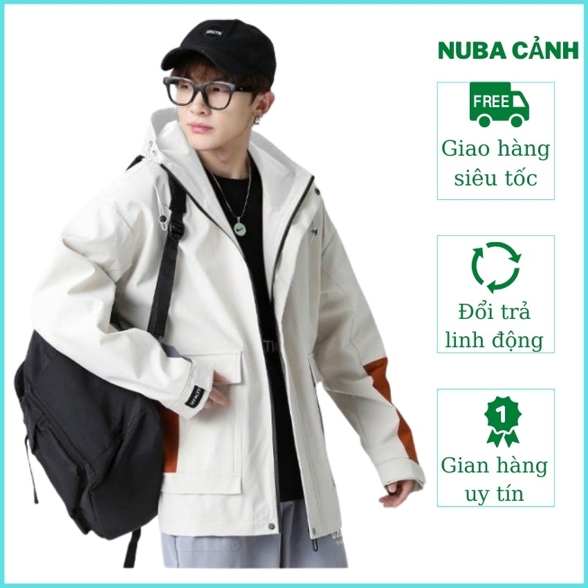 Áo khoác kaki nam cao cấp phong cách hàn quốc AT 33