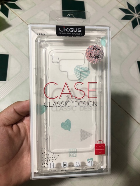 Ốp lưng Likgus cho Galaxy Note 9 chống sốc siêu đẹp