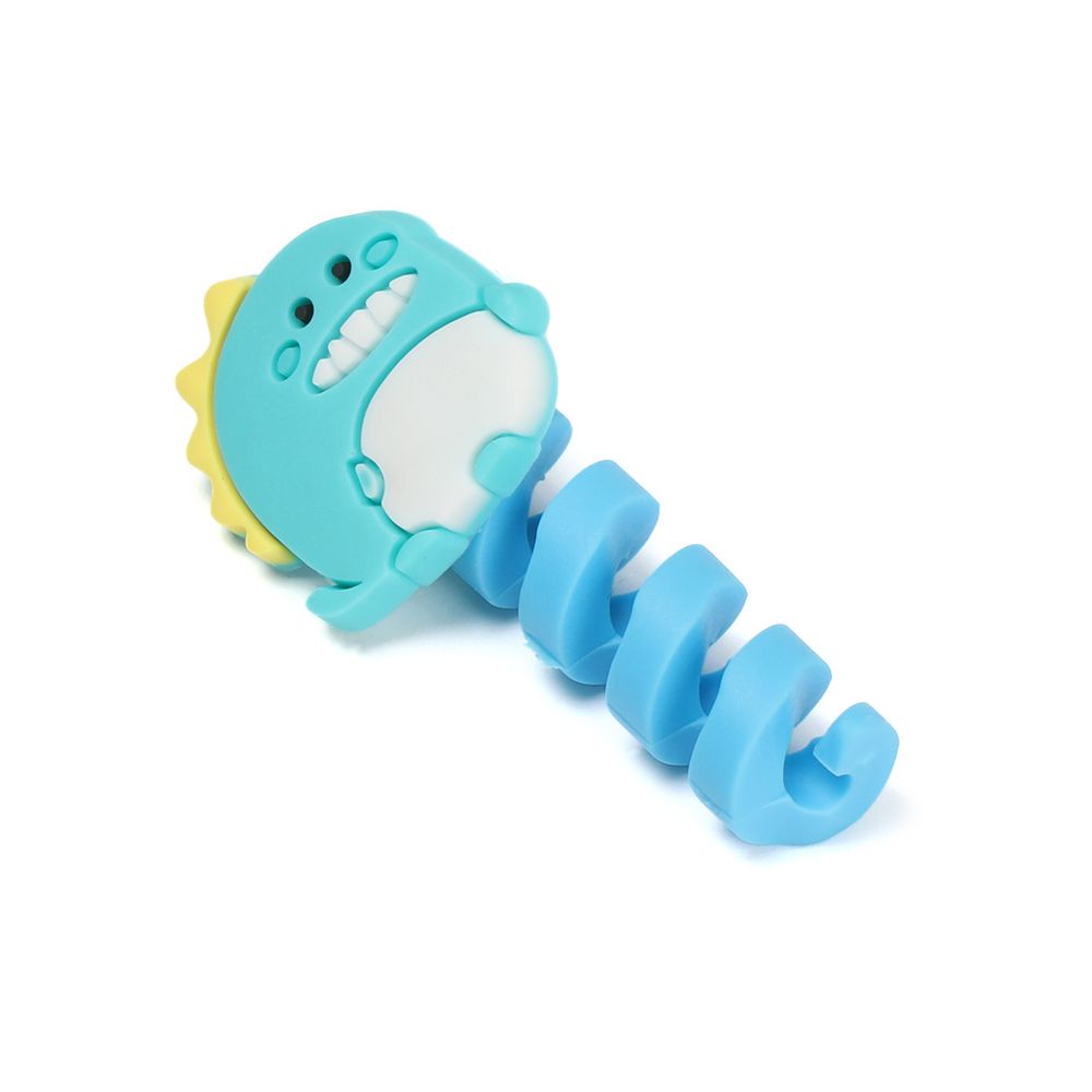Phụ kiện bảo vệ dây cáp USB bằng silicon mềm kiểu dáng hoạt hình