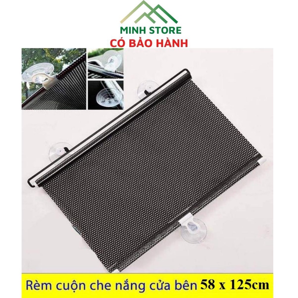 Rèm Che chắn nắng, chống tia uv tự cuộn gọn gàng cho ô tô, cửa kính
