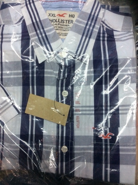 Áo sơ mi HOLLISTER Tay ngắn sọc phối 149k | BigBuy360 - bigbuy360.vn