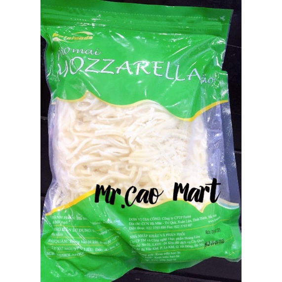 Phô Mai Bào Sợi Mozzarella Holafood 1kg