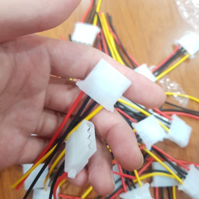 Dây nguồn 4p molex IDE cái sẵn dây 5CM. 4PIN Female