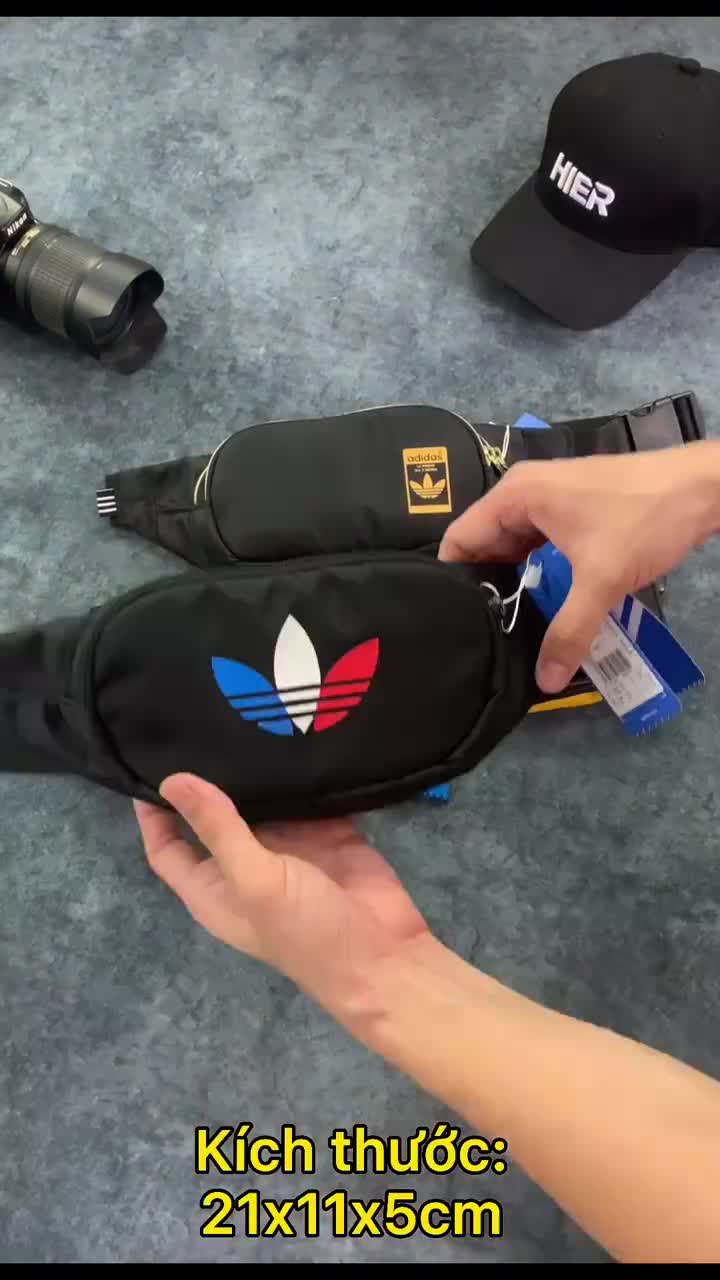 Túi Bao Tử Đeo Ngực Đeo Hông Cross Body Bag Adi.das GF3200 2 Ngăn Chống Nước Bảo Hành Trọn Đời | BigBuy360 - bigbuy360.vn