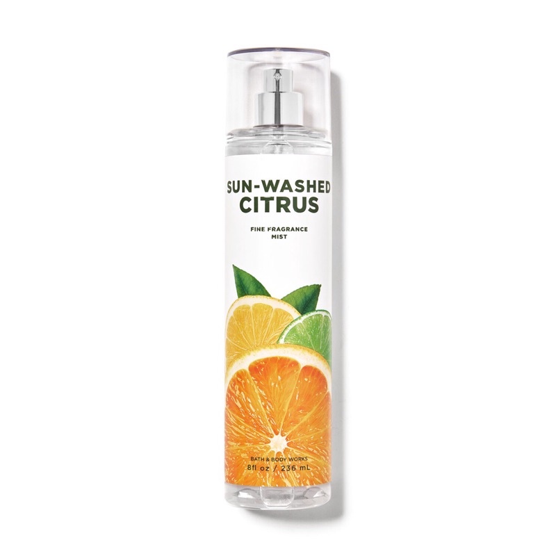 Xịt thơm lưu hương toàn thân Bath and Body works-Sun Washed citrus