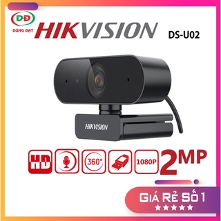 Webcam Hikvision DS-U02 U320 phân giải full HD (1920 1080) tích hợp mic đàm thoại trực thumbnail