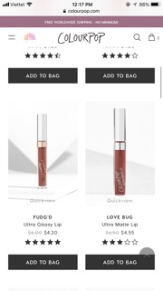 ORDER son COLOURPOP sale 30%