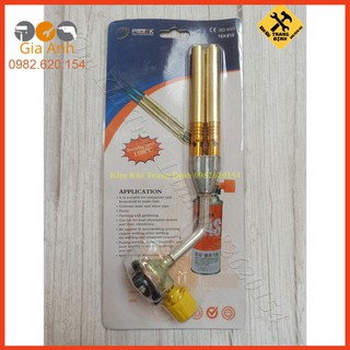 Khò ga đồng 2 nòng Protek loại cao cấp - Khò ga công nghiệp 2 ống đồng