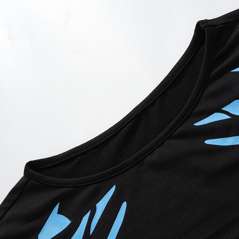 Áo Tay Dài Cổ Tròn Dáng Ôm In Họa Tiết Nghệ Thuật Thời Trang Đường Phố Cho Nữ