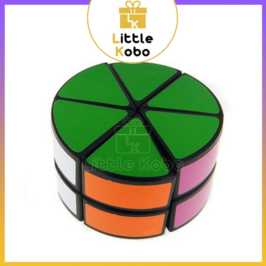 Rubik Biến Thể DianSheng 2-Layer Cheese Wheel Cube 2-Layer Cylinder Cube