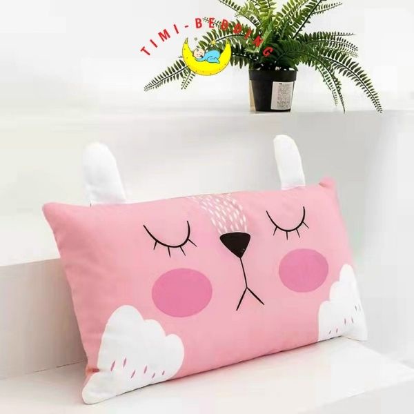 Gối MATXA cho bé - Vỏ gối cotton, Ruột matxa - mềm mại, màu sắc dễ thương - Doreemoon