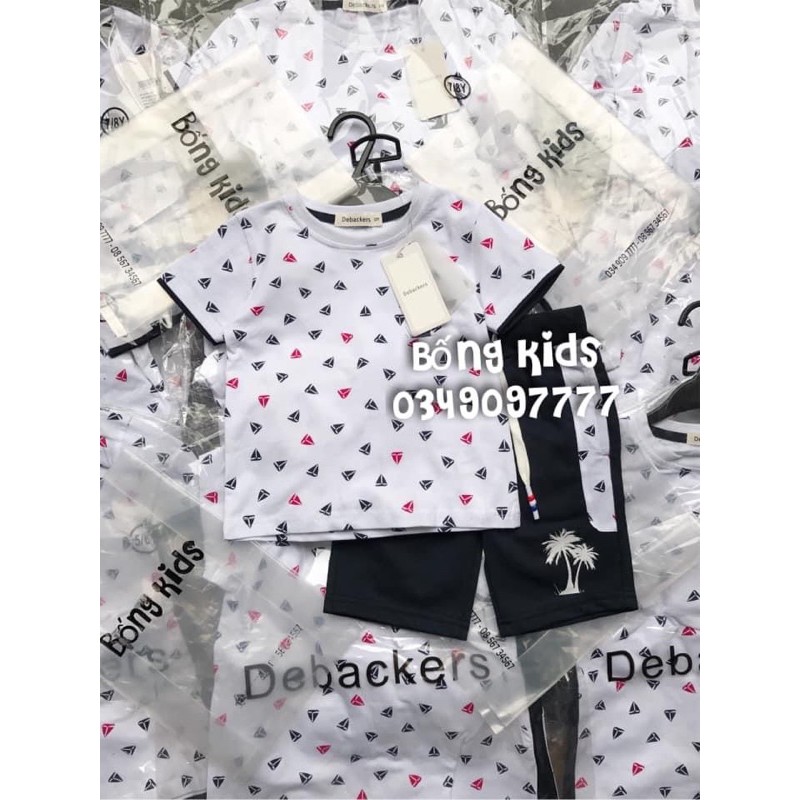 Bộ Hè Bé Trai Cây Dừa Debacker