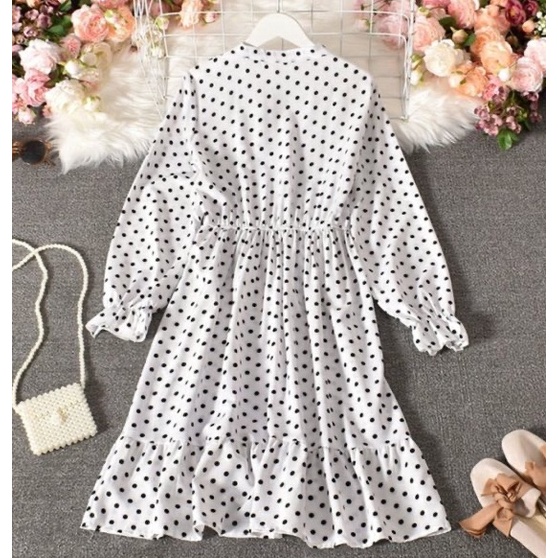 ❤️ MẪU MỚI - GIÁ SỈ ❤️ ĐẦM CHẤM BI ĐUÔI CÁ SIÊU XINH VÁY dạo phố voan công sở nữ tính SL