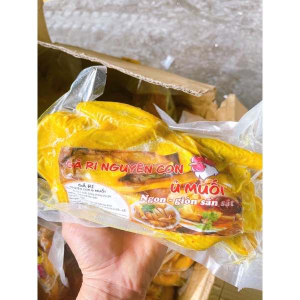 [HỎA TỐC SG] Gà ủ muối hoa tiêu nguyên con Thái Nguyên dai ngon da giòn tặng kèm muối tiêu nhà làm