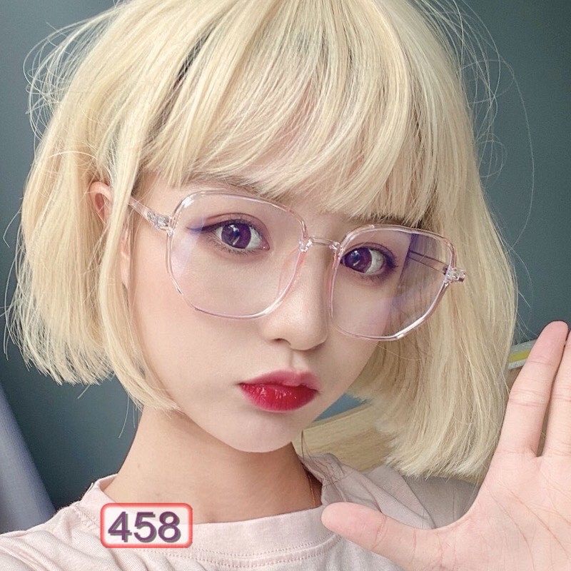 Mắt Kính Thời Trang Giả Cận LỤC VUÔNG 022 nội địa gọng nhựa tiện lợi nịnh mặt sỉ tốt- GIÁ RẺ 09 | BigBuy360 - bigbuy360.vn