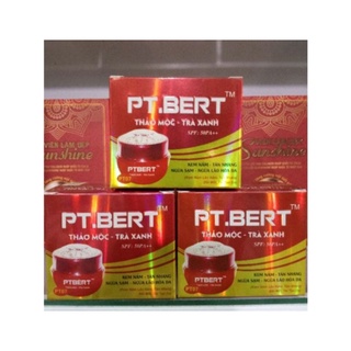 kem pt bert trà xanh, mụn thâm, nám sạm,20gr