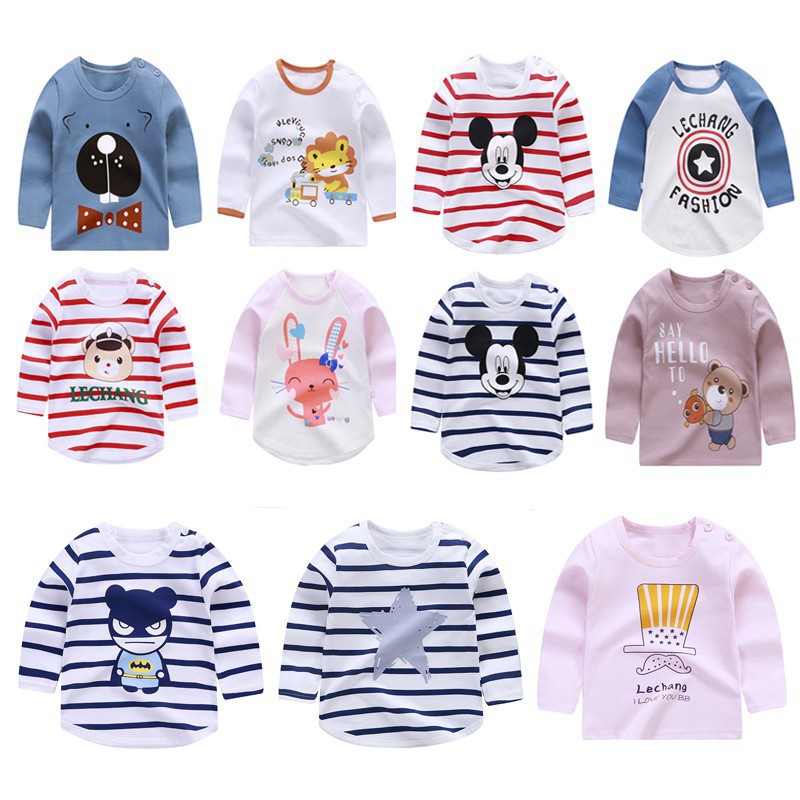 Áo thun dài tay in chữ Sunny đơn giản cho bé