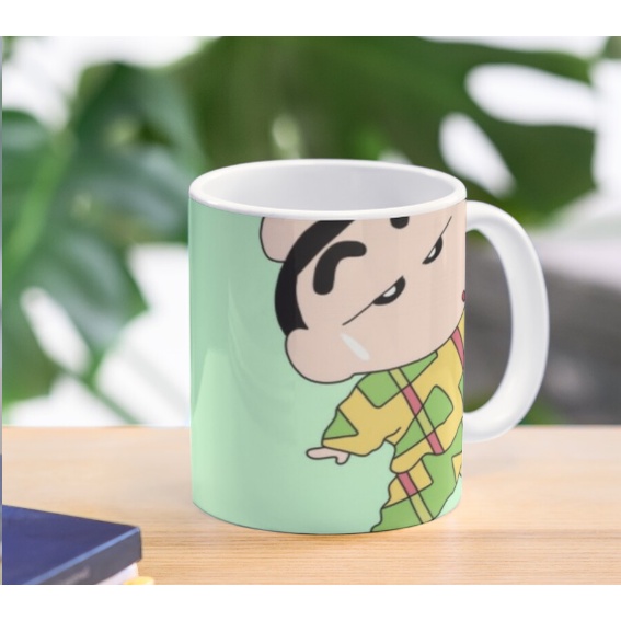 Cốc sứ uống trà cà phê in hình Shin - Chan cậu bé bút chì đáng yêu - In ảnh lên cốc theo yêu cầu giá tốt