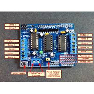 Module điều khiển động cơ l293d