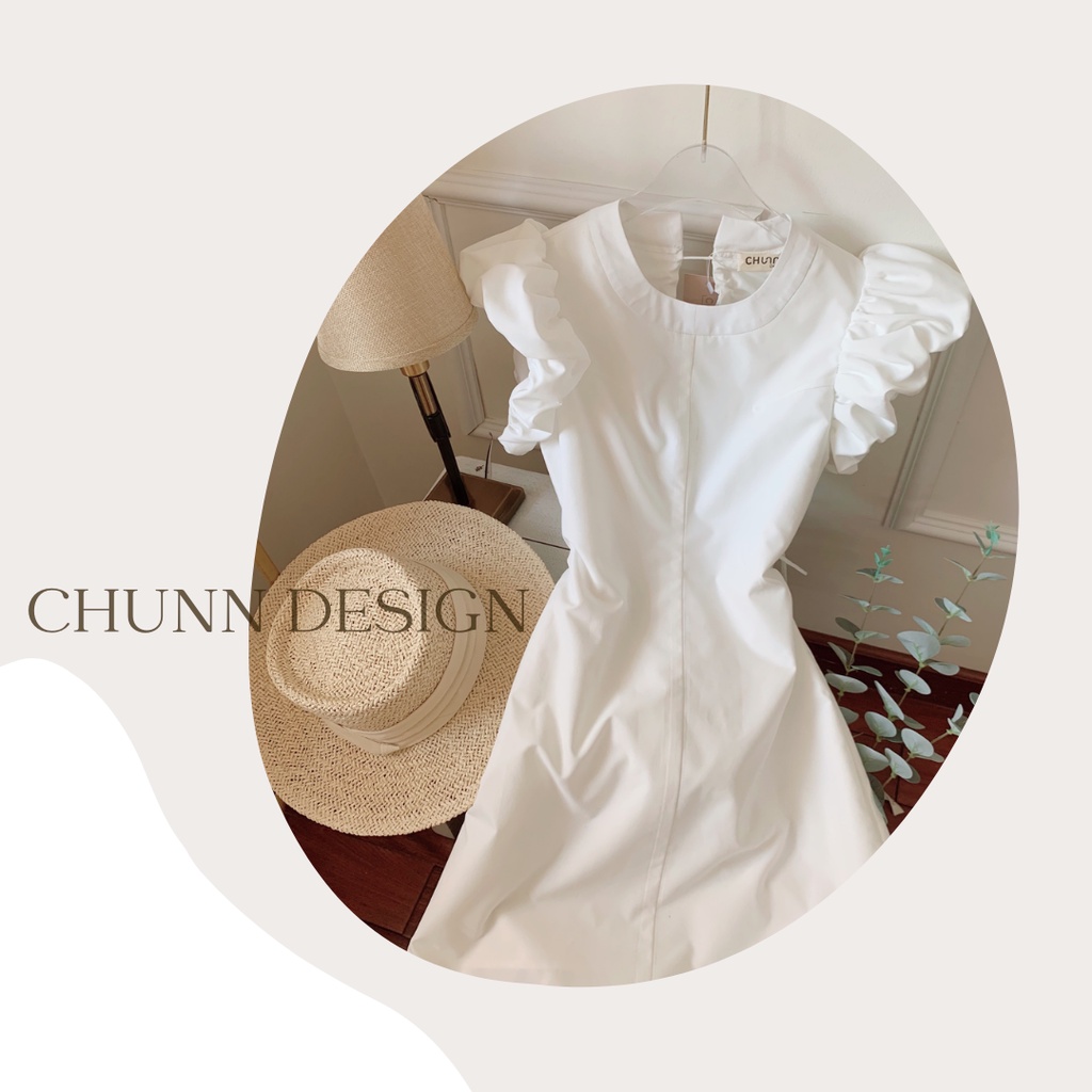 Váy maxi hở lưng thiết kế Chunn Design