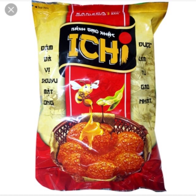 Bánh Gạo Nhật Mật Ong ICHI 100-180gr