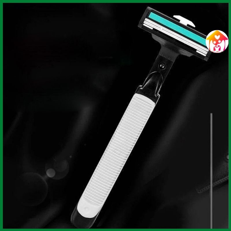 Dao cạo râu 2 lớp bằng tay dùng 1 lần- lưỡi dao thay thế đơn giản nhanh chóng