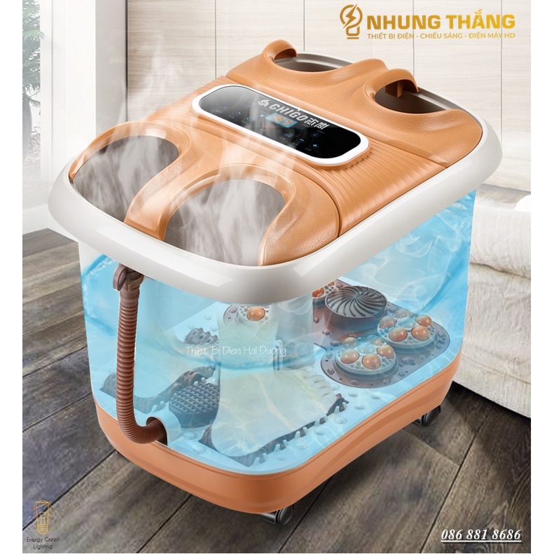 Bồn Ngâm Chân - Massge Chân Cao Cấp Chigo ZG-H182 - Dùng Cho 2 Người - Massage Tự Động Bằng Con Lăn - Điều Khiển Từ Xa