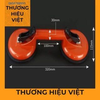 Hít kính 2 chấu hợp kim nhôm cao cấp