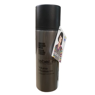 Keo bọt tạo kiểu giữ nếp tóc và tạo độ phồng Label.m Volume Mousse 200ml ( New 2024 )