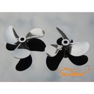 Xuongpinoto Cặp chân vịt 3 cánh loại cỡ lớn 4*48mm sử dụng trong chế tạo tàu điều khiển từ xa chất lượng cao giá rẻ NEW