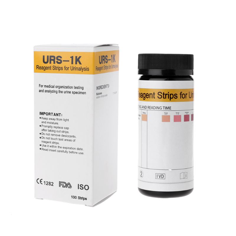 Bộ 100 Que Thử Ketosis Dùng Thử Nghiệm Hàng Ngày Và Giám Sát Ketosis