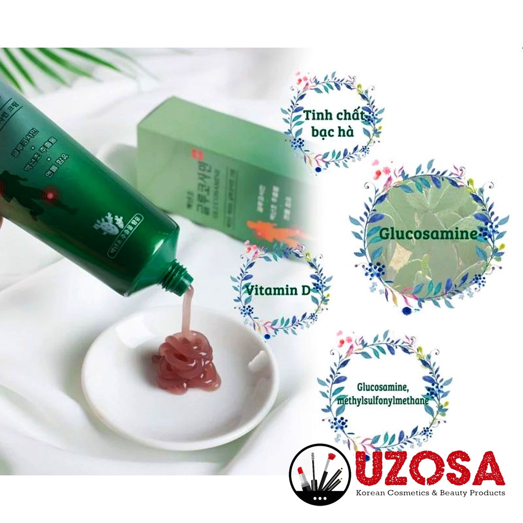Dầu lạnh xoa bóp khớp Glucosamine Hàn Quốc giảm mỏi nhức chấn thương nhanh chóng hiệu quả HÀNG AIR UZOSA DAL01