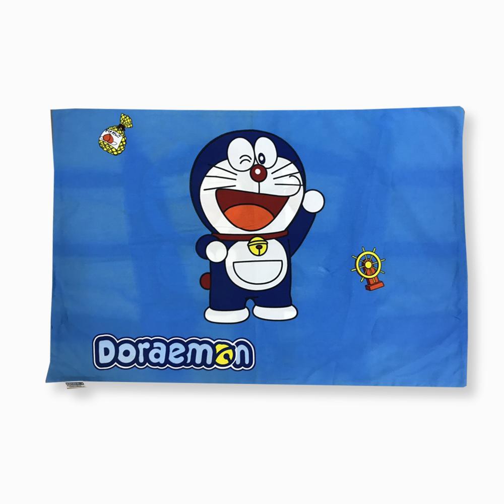 Vỏ gối đơn Doraemon 45cm*65cm trẻ em