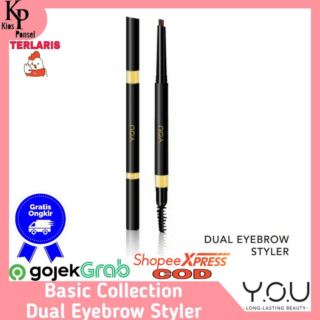 (hàng Mới Về) Bút Kẻ Lông Mày Thiết Kế Hai Đầu Màu Sắc Tự Nhiên Độc Đáo | BigBuy360 - bigbuy360.vn