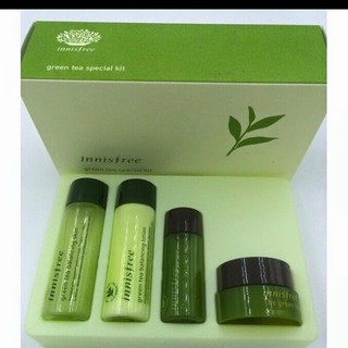 ộ Kit 4 Món Dưỡng Da Innisfree Green Tea Special Kit
