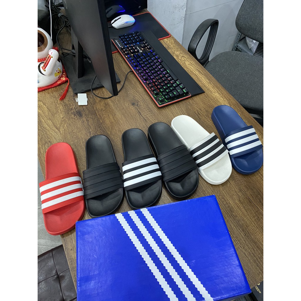 DÉP QUAI NGANG DÉP THỂ THAO 💥 Siêu êm chân 💥 FULL BOX, DÉP NAM ADIDAS