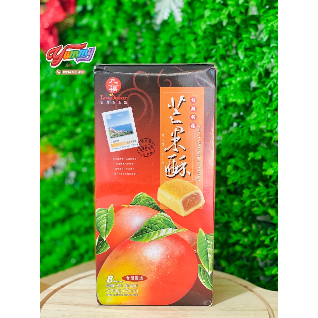 Bánh Nướng Nhân Dứa/Xoài/Dưa Lưới Nice Choice Đài Loan